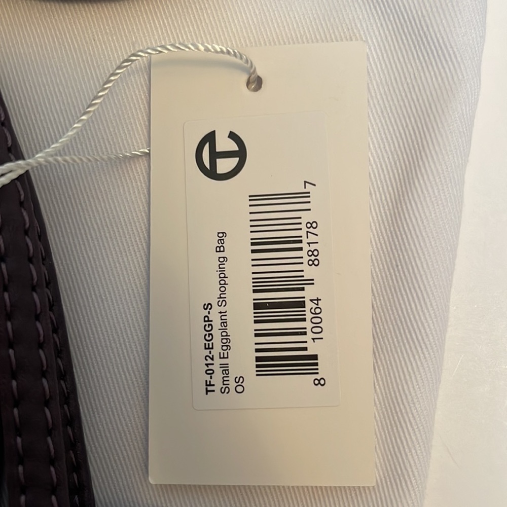 Telfar Small Eggplant Shopping Bag NWT - Picture 4 of 7